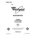 WHIRLPOOL ET16JKXSW03 Catálogo de piezas