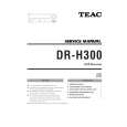 TEAC DR-H300 Manual de Servicio