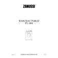 ZANUSSI FL1601 Manual de Usuario