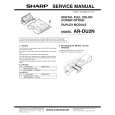 SHARP AR-DU2N Manual de Servicio