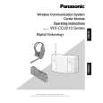 PANASONIC WXCC2010 Manual de Usuario