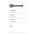 BAUKNECHT DA2655W Manual de Usuario