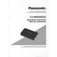 PANASONIC CYM9054EUC Manual de Usuario