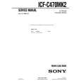SONY ICFC470MK2 Manual de Servicio