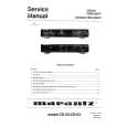 MARANTZ CD63K Manual de Servicio