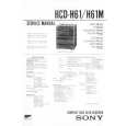 SONY MHC610 Manual de Servicio