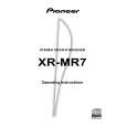 PIONEER XR-MR7/KU/CA Manual de Usuario