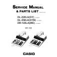 CASIO DR-120LA Manual de Servicio