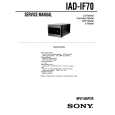 SONY IADIF70 Manual de Servicio