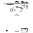 SONY MDR-E515 Manual de Servicio