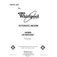 WHIRLPOOL LA7800XSW1 Catálogo de piezas