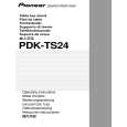 PIONEER PDK-TS24/XZC/WL5 Manual de Usuario