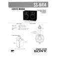 SONY SSH414 Manual de Servicio