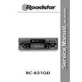 ROADSTAR RC821GD Manual de Servicio