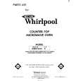 WHIRLPOOL MW8750XL0 Catálogo de piezas