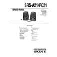 SONY SRS-PC21 Manual de Servicio