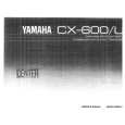 YAMAHA CX-600 Manual de Usuario