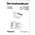 PANASONIC KXT1430BS Manual de Servicio