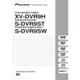 PIONEER XV-DVR9H/WVXJ Manual de Usuario