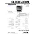 PANASONIC CX-J3000 Manual de Servicio