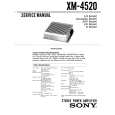 SONY XM-4520 Manual de Servicio