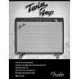FENDER TWIN-AMP Manual de Usuario