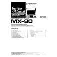 PIONEER MX-80 Manual de Servicio