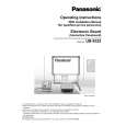PANASONIC UB8325 Manual de Usuario