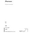 PIONEER BDP-LX71/WSXJ5 Manual de Usuario