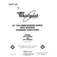 WHIRLPOOL SF5140SRN1 Catálogo de piezas
