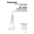 PANASONIC MCV5504 Manual de Usuario