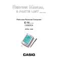 CASIO E-10 Manual de Servicio