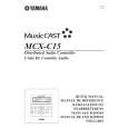 YAMAHA MCXC15 Manual de Usuario