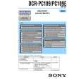 SONY DCRPC109 Manual de Servicio