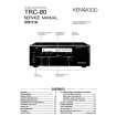 KENWOOD TRC80 Manual de Servicio