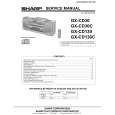 SHARP GX-CD130 Manual de Servicio