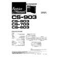 PIONEER CS-903 Manual de Servicio