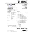 SONY XREM200 Manual de Servicio