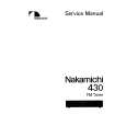 NAKAMICHI 430 Manual de Servicio