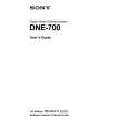 SONY DNE-700 Manual del propietario