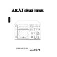 AKAI UC-F5 Manual de Servicio
