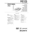 SONY DVPF25 Manual de Servicio