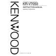 KENWOOD KRV7050 Manual de Usuario