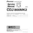 PIONEER CDJ-800MK2/NKXJ5 Manual de Servicio