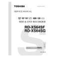 TOSHIBA RD-XS64SF Manual de Servicio