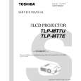 TOSHIBA TLP-MT7U Manual de Servicio