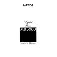 KAWAI MR3000 Manual de Usuario