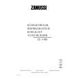 ZANUSSI ZU1400 Manual de Usuario