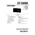 SONY ICF-SW600 Manual de Servicio