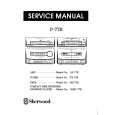 SHERWOOD CD77R Manual de Servicio